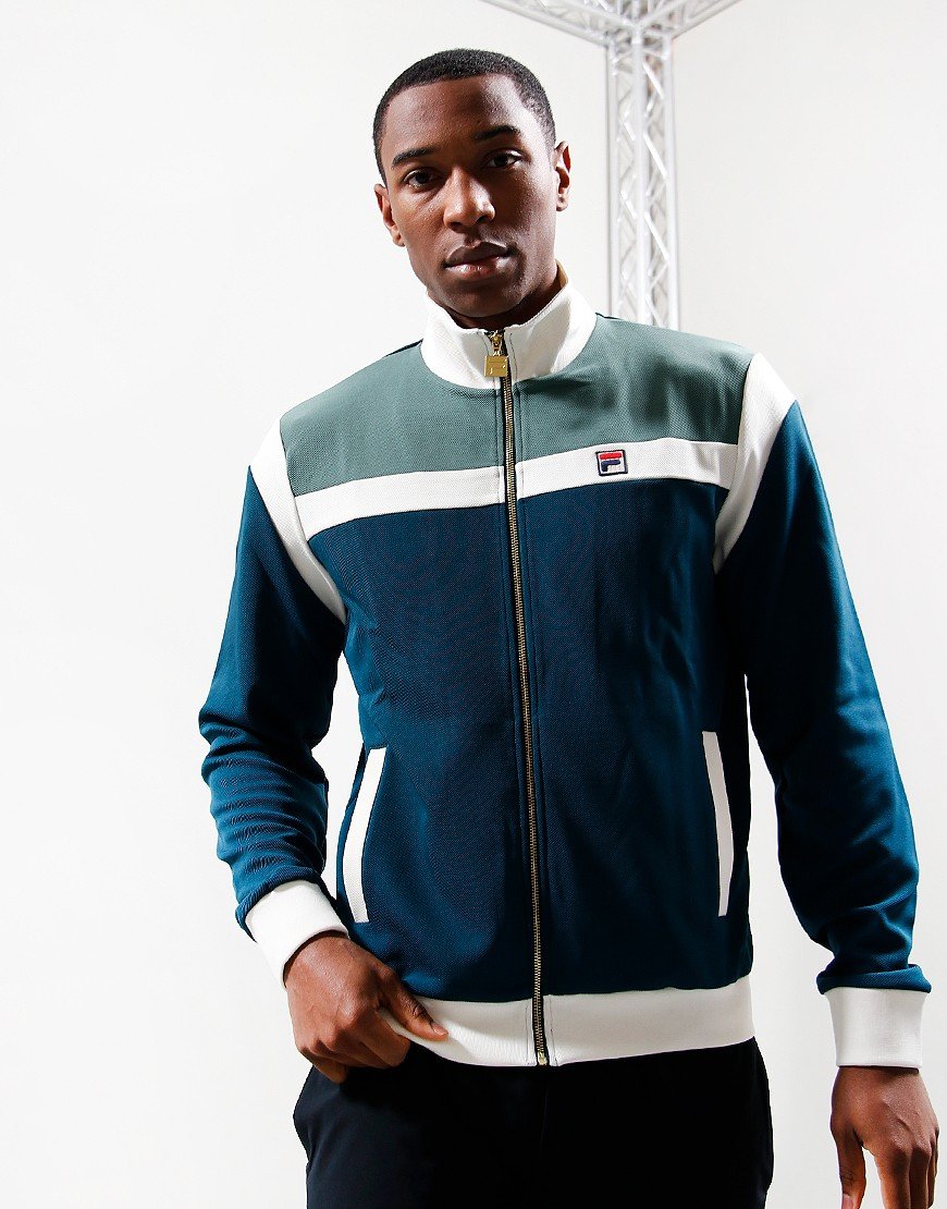 FILA CRUZ TRACK JACKET - POND/GARD/FOREST