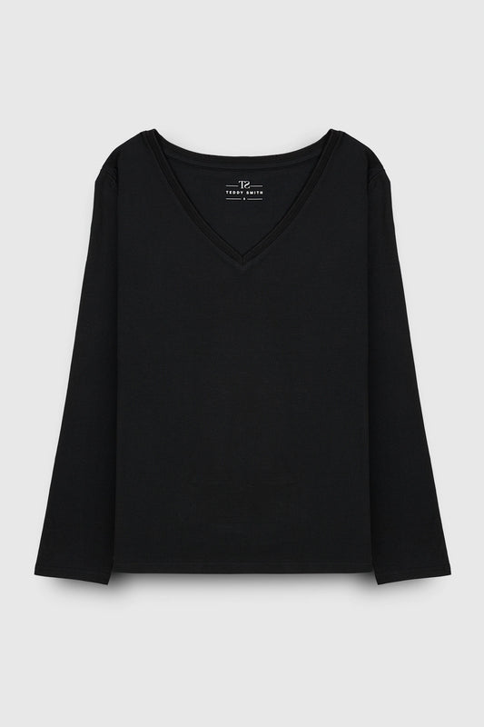 TEDDY SMITH FW25 FEMME T-SHIRT ML MIANA