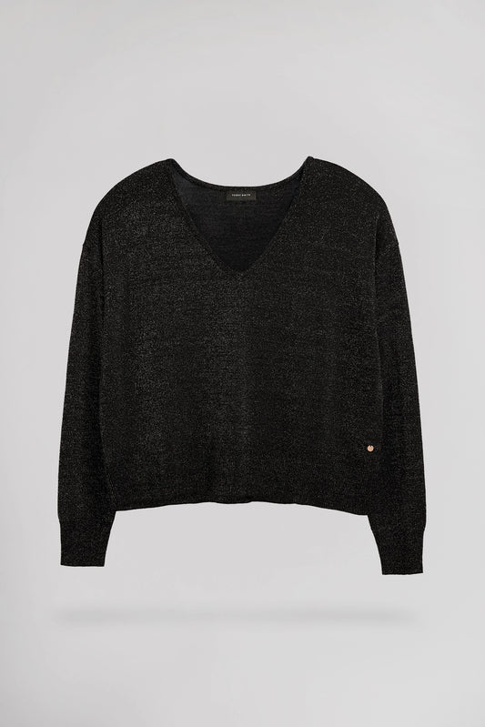 TEDDY SMITH FW25 FEMME PULL LIZIE NOIR