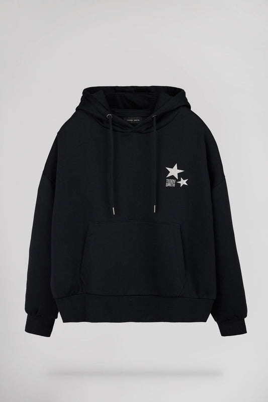 TEDDY SMITH FW25 FEMME SWEAT STAR NAVY
