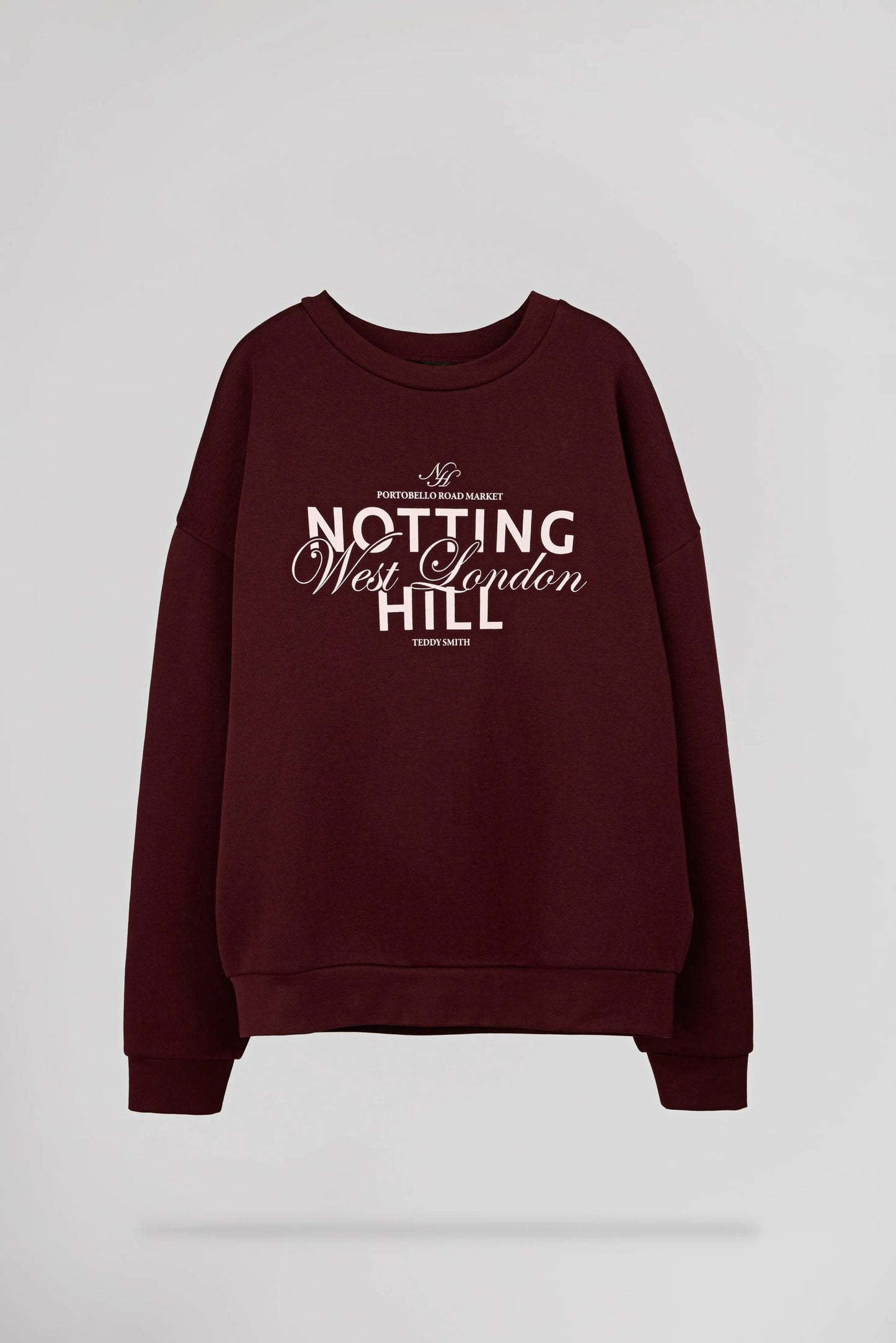 TEDDY SMITH FW25 FEMME SWEAT CALA BORDEAUX