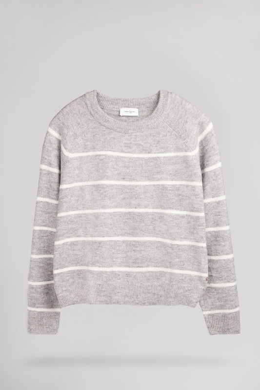 TEDDY SMITH FW25 FEMME PULL LALI GRIS