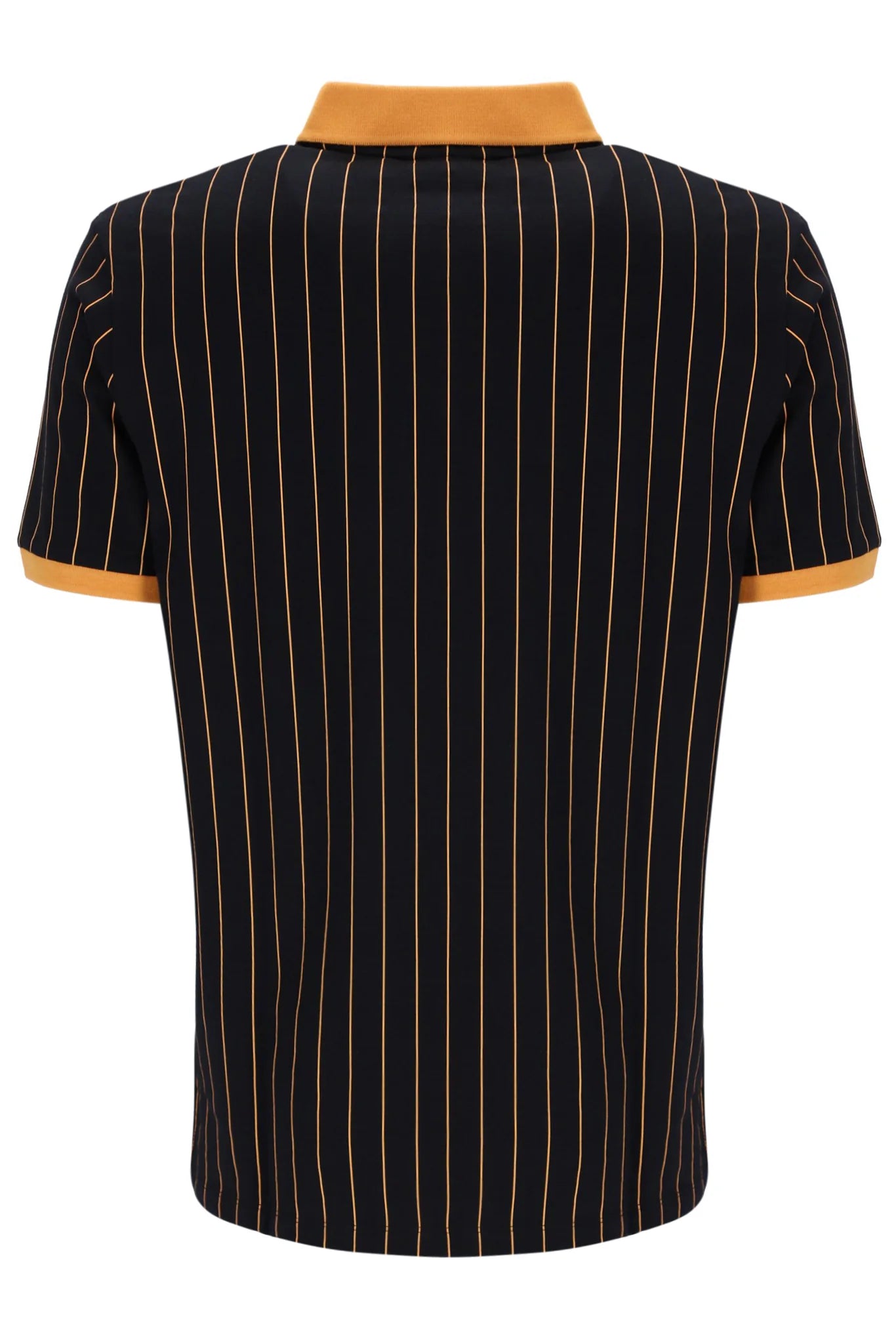 FILA STRIPED POLO - BLACK/YAM