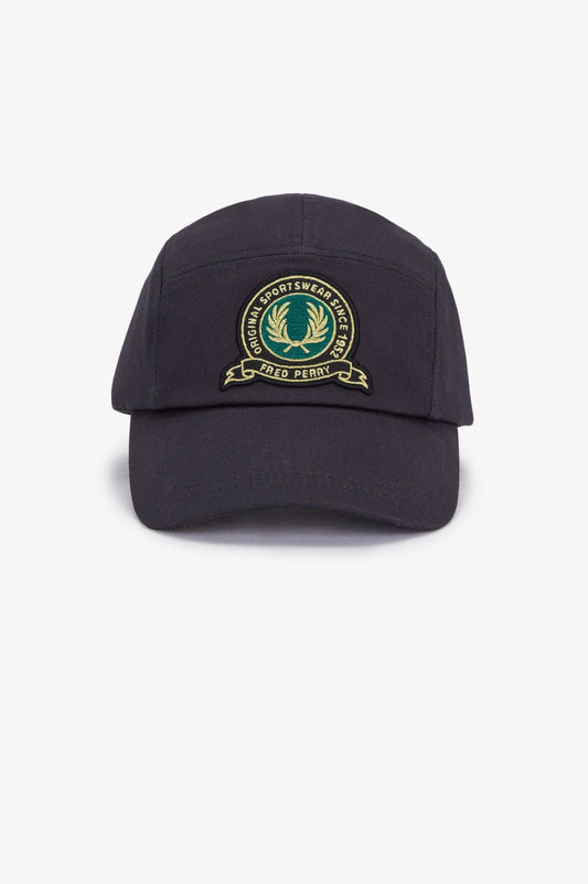 FRED PERRY TENNIS BADGE 5PANEL TWILL CAP