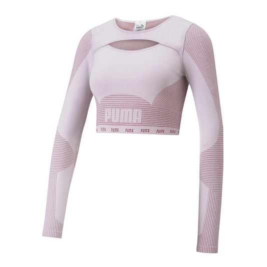 Puma W Formknit LS Training Top - Pink