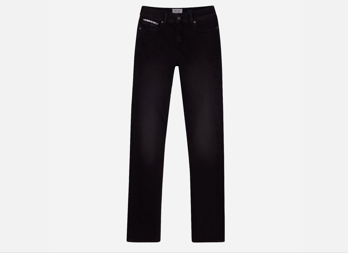 TEDDY SMITH AW24 PEPPER STRAIGHT JEAN - BLACK