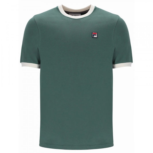 FILA MARCONI T-SHIRT - FOREST/GARDENIA